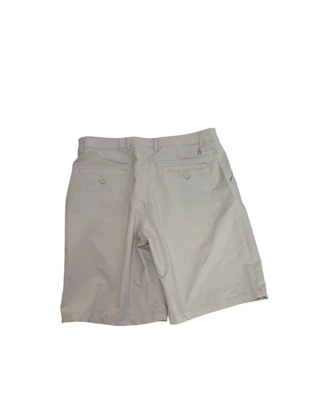 Johnnie-O Mens Beige Performance Shorts Polyester Spandex Blend Mens Size 34 - Picture 4 of 6